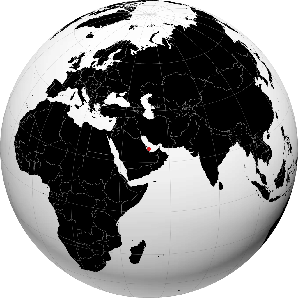 அல் வாக்ரா பூமிக்கோளத்தில்