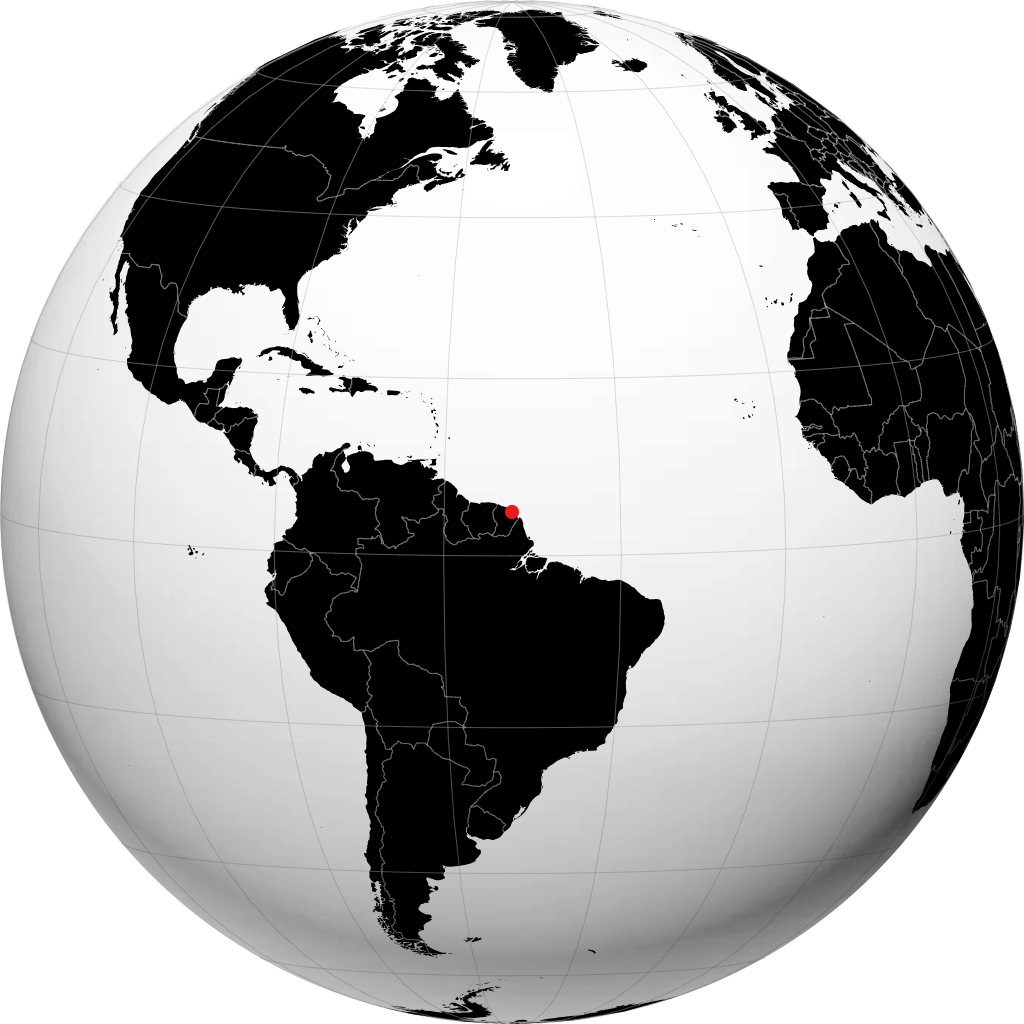 கயேன் பூமிக்கோளத்தில்