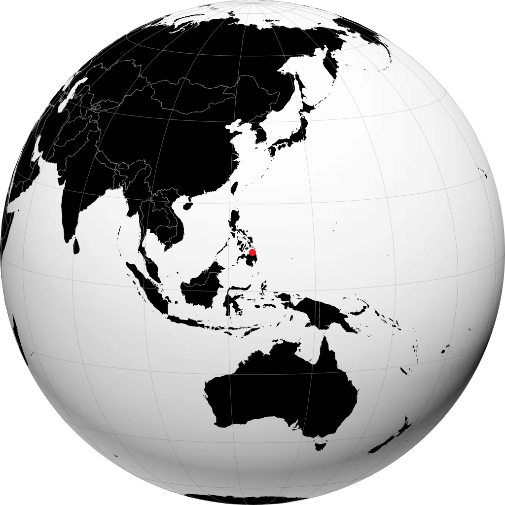 புடுவான் நகரம் பூமிக்கோளத்தில்