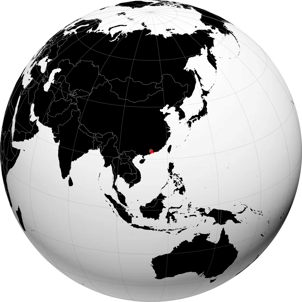 குவாங்சோ பூமிக்கோளத்தில்