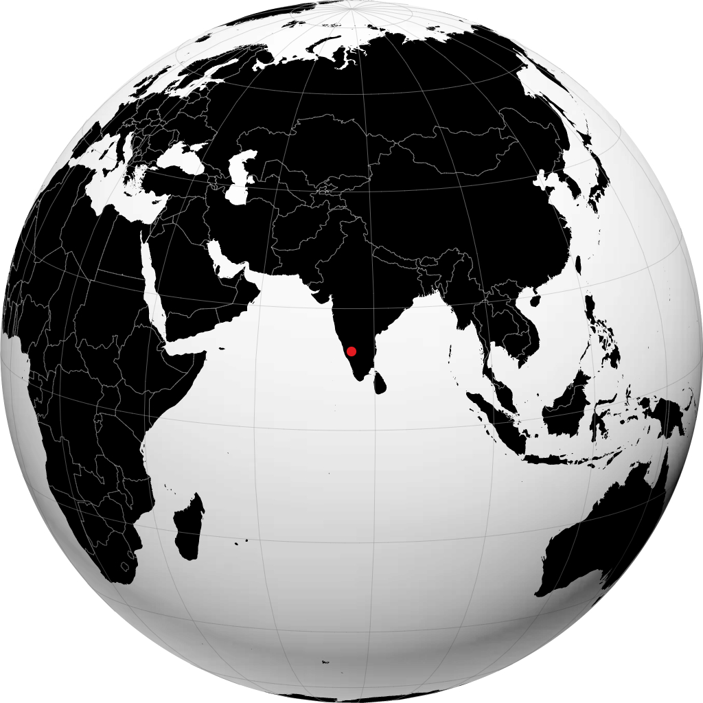 ஹசன் பூமிக்கோளத்தில்
