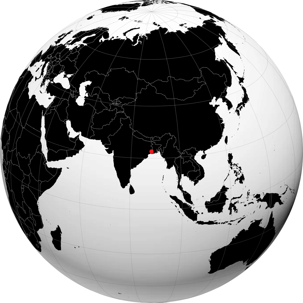 ஹாவ்ரா பூமிக்கோளத்தில்