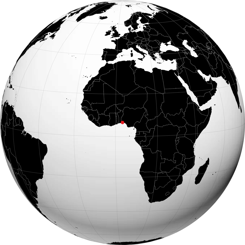 இகெஜா பூமிக்கோளத்தில்