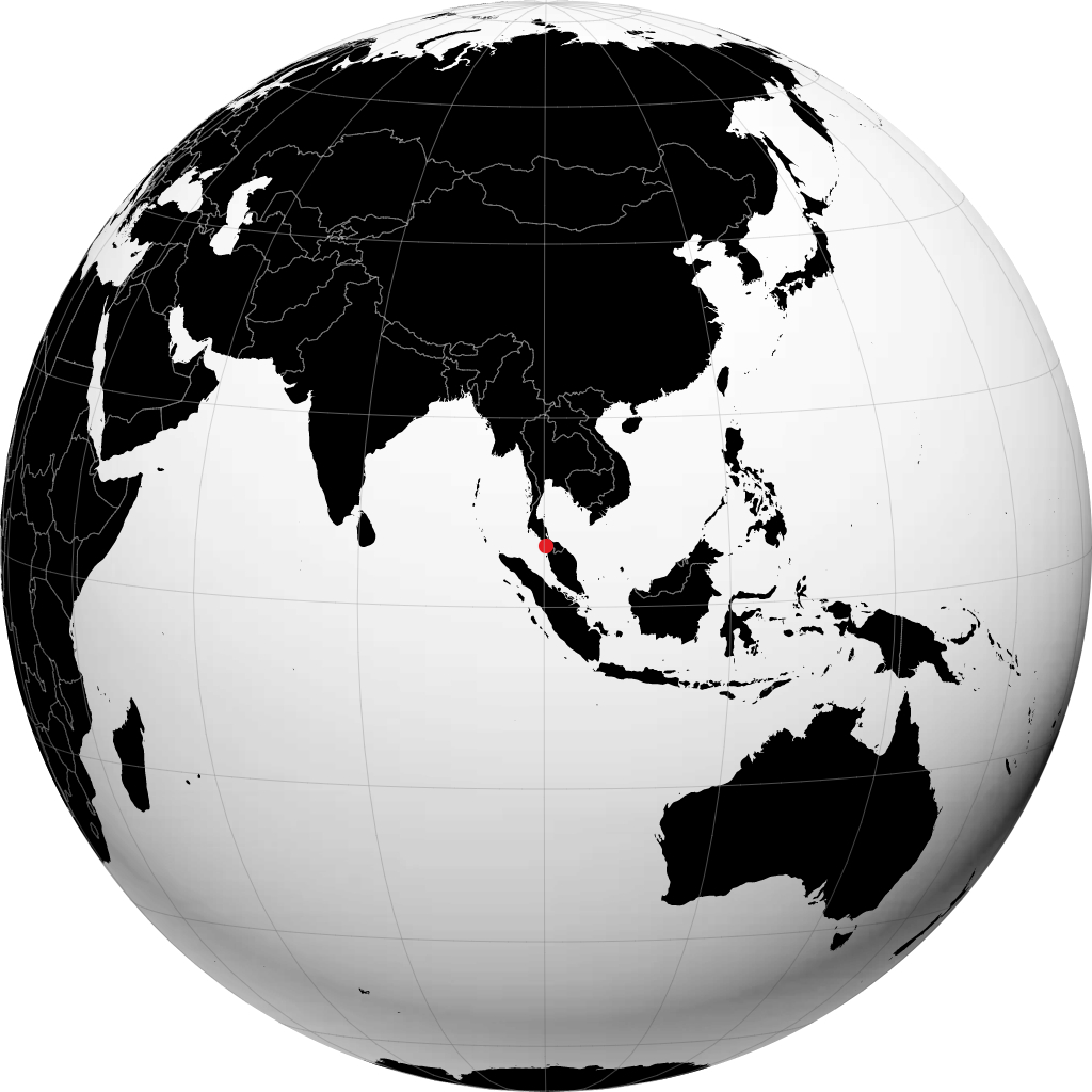 காங்கார் பூமிக்கோளத்தில்