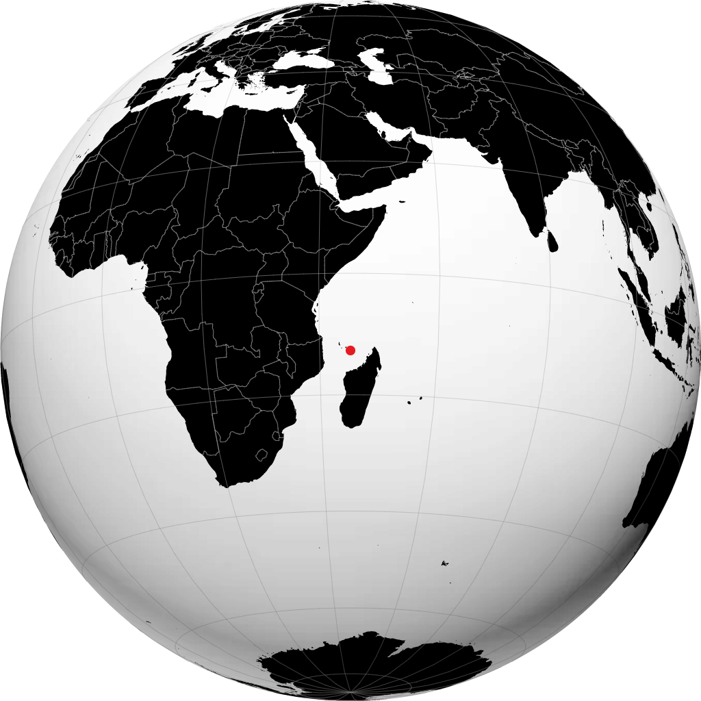 கௌங்கோ பூமிக்கோளத்தில்