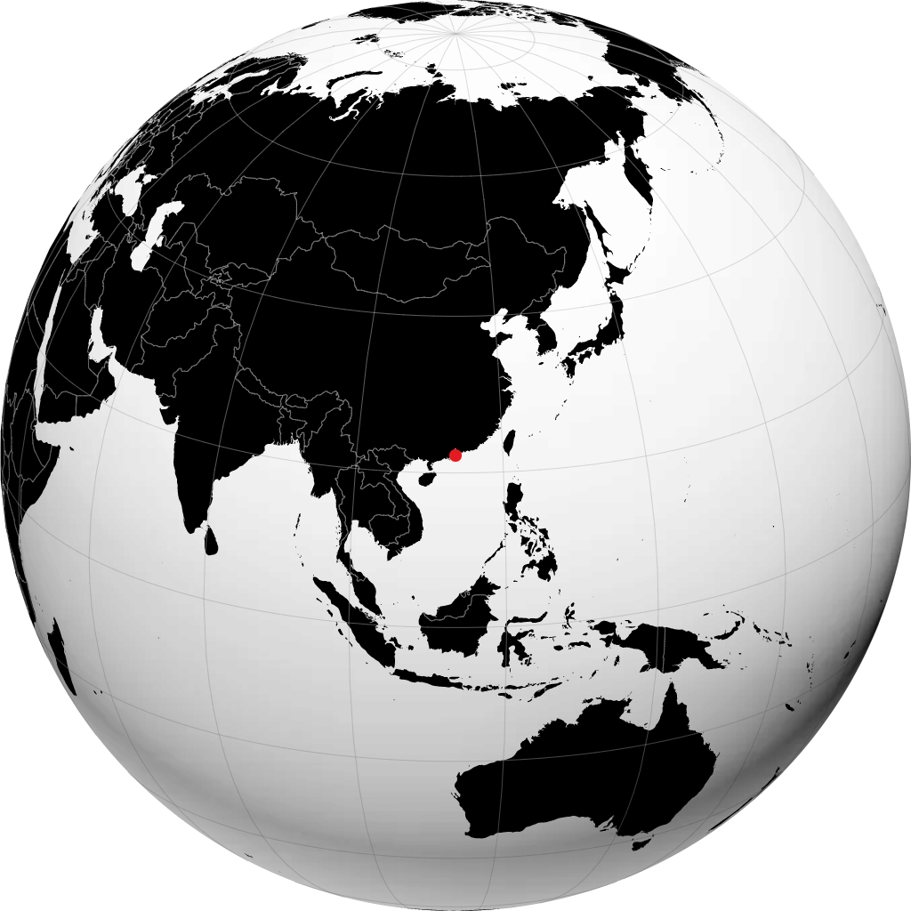 மாகாவ் பூமிக்கோளத்தில்