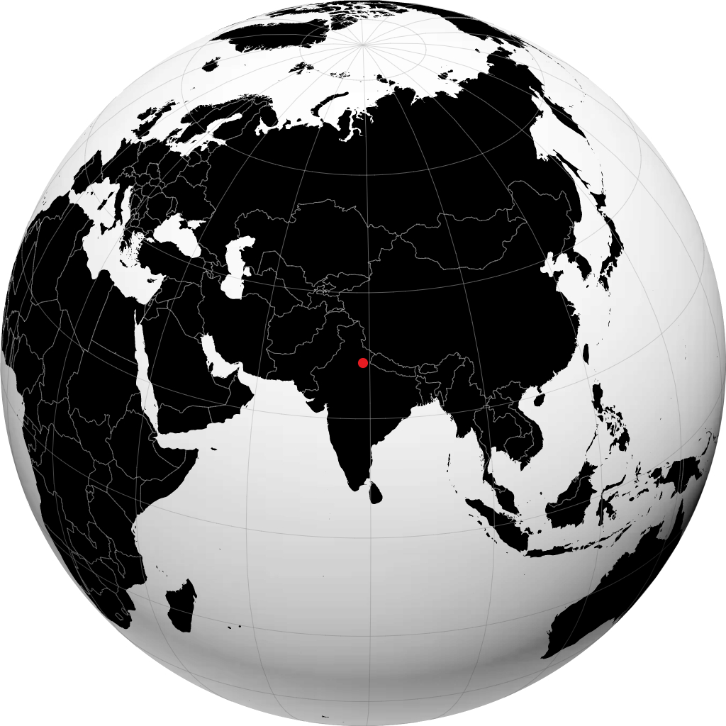 மொராதாபாத் பூமிக்கோளத்தில்