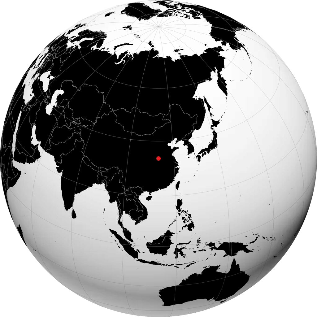 பிங்க்டிங்ஷான் பூமிக்கோளத்தில்