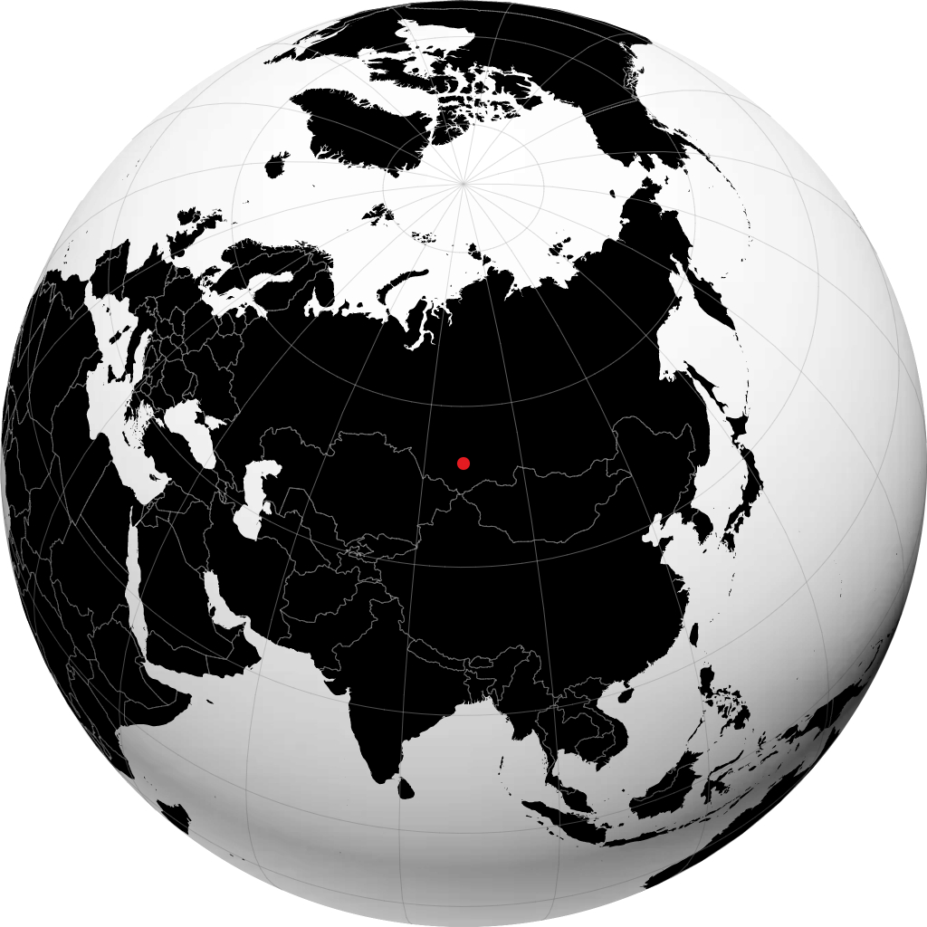 ஷெரெகெஷ் பூமிக்கோளத்தில்