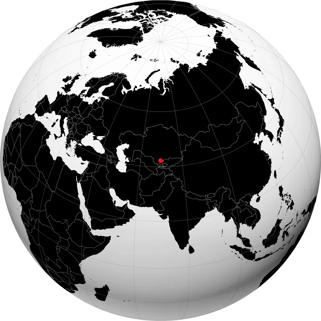 ஷிம்கெண்ட் பூமிக்கோளத்தில்