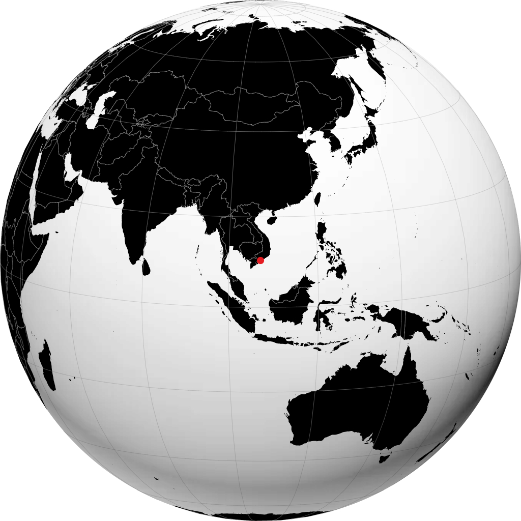 வுங் தாவ் பூமிக்கோளத்தில்