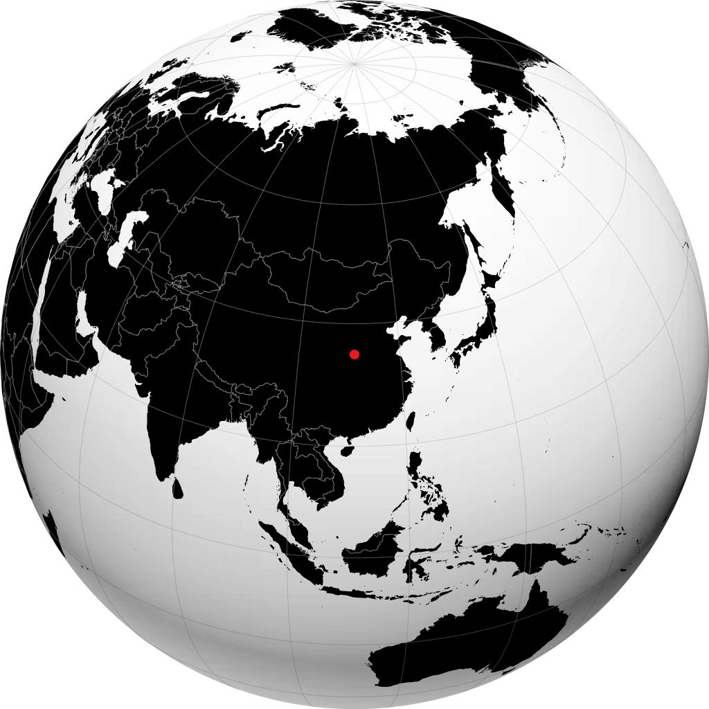 யுன்செங் பூமிக்கோளத்தில்