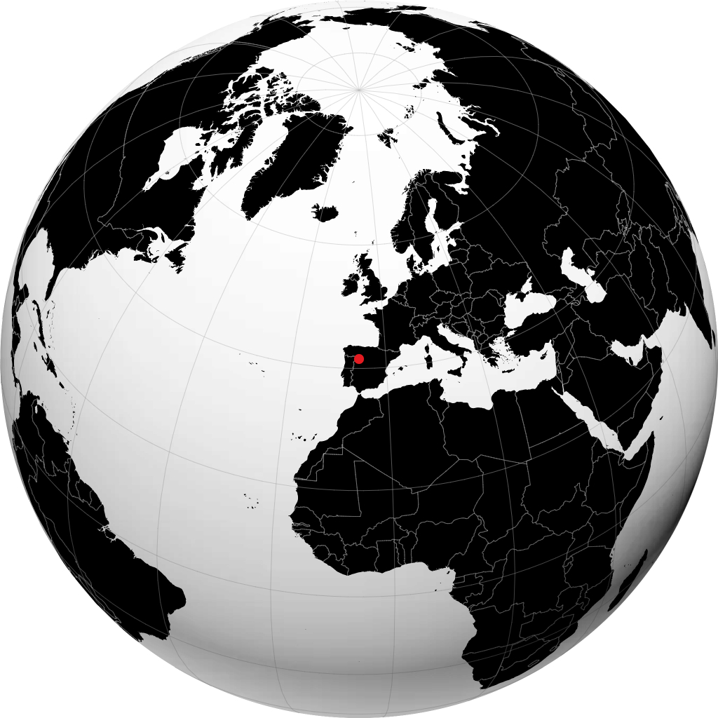 சமோரா பூமிக்கோளத்தில்